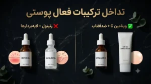 وبلاگ تداخل ترکیبات فعال پوستی در فروشگاه لوازم ارایشی بهداشتی ریاضی ۱۲